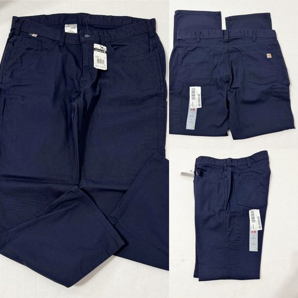 Carhartt NWT Sz 18R  Women's Flame Resistant Rugged Flex Canvas Original Fit - Picture 1 of 16